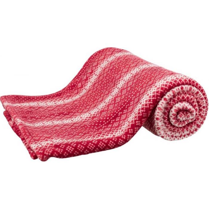 Трикси флисовой одеяло Люменов Красный/Белый 100 х 70 см