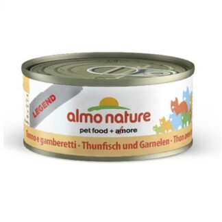 Almo Nature Legend Тунца с Креветками для кошек 6 x 70 г
