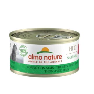 Almo Nature HFC Natural Тунец с кукурузой для кошек 24 х 70 г