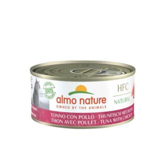 Almo Nature HFC Natural Тунец и Цыпленок для кошек 24 х 150 г