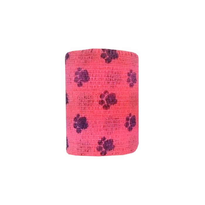 Бинты Сплоченной 7.5 см Стопам розовый fluo