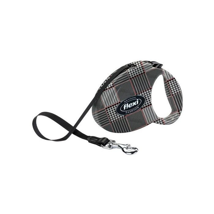 Поводок Flexi Fashion Medium шотландка