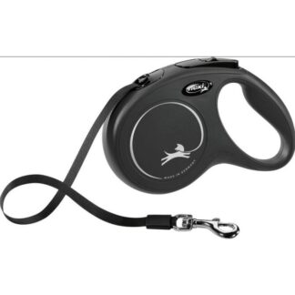 Flexi New Classic Поводок-лента XS черный 3 m
