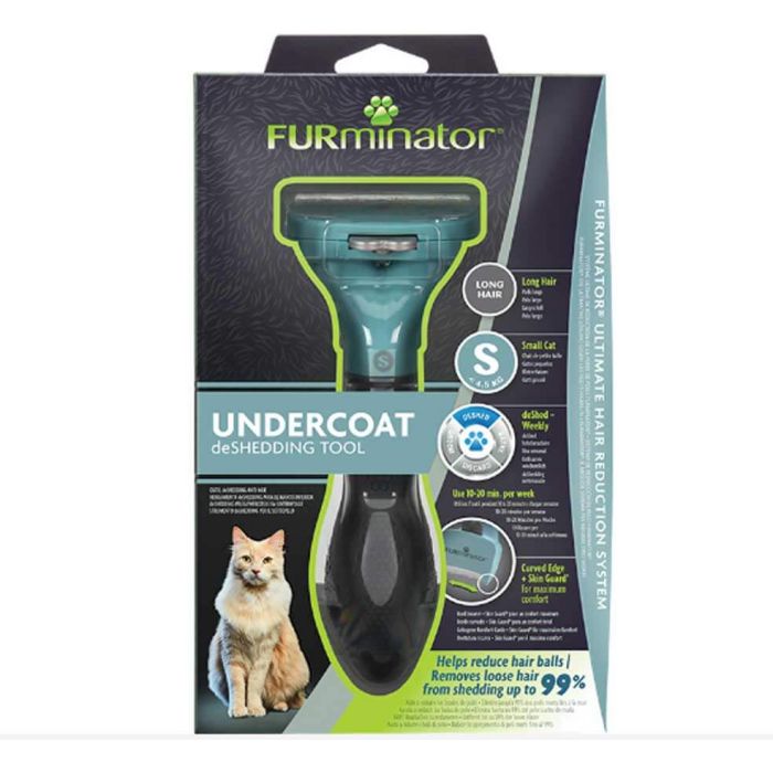Furminator щетка для длинношерстных кошек S