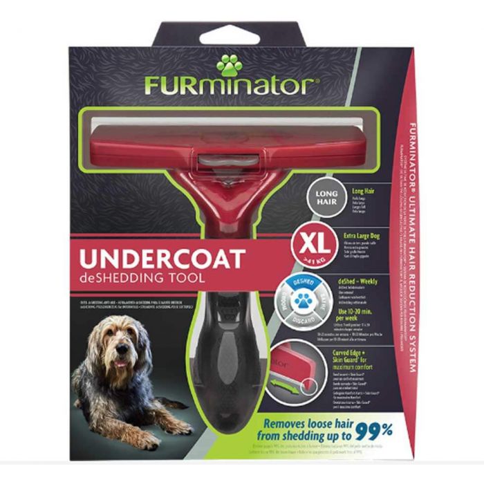 Furminator щетка для собак с длинной шерстью XL