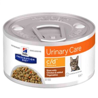 Hill's Prescription Diet Feline C/D Multicare рагу с курицей и овощами 24 x 82 g