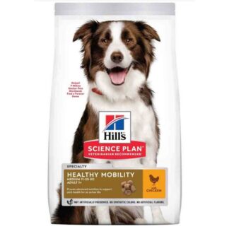 Hill's Science Plan Canine Adult Healthy Mobility Medium с курицей 14 кг