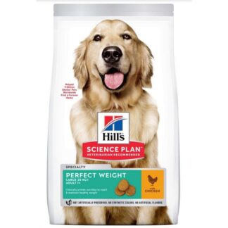 Hill's Science Plan Canine Adult Perfect Weight Large с курицей 12 кг