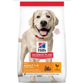 Hill's Science Plan Canine Adult Light Large Breed с курицей 14 кг