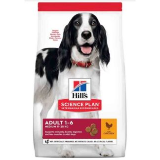 Hill's Science Plan Canine Adult Medium с курицей 2.5 кг