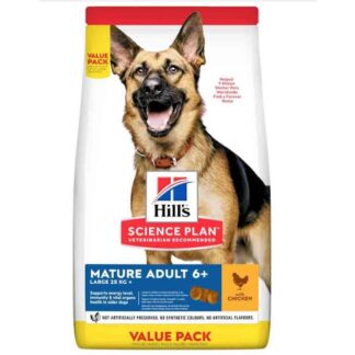 Hill's Science Plan Canine Mature Adult 5+ Large Breed с курицей 18 кг