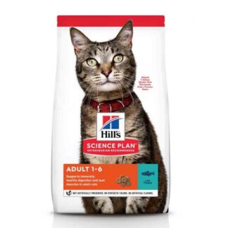 Hill's Science Plan Feline Adult с тунцом 1,5 кг