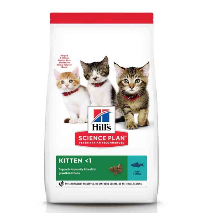 Hill's Science Plan Feline Kitten с тунцом 1,5 кг