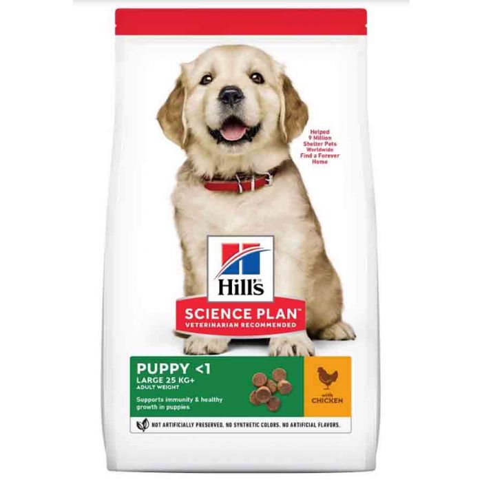 Hill's Science Plan Canine Puppy Large курица 16 кг