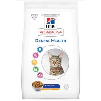 Hill's VetEssentials Feline Mature Dental Health Курица 2,5 кг