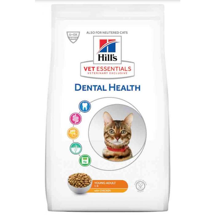 Hill's VetEssentials Feline Young Adult Dental Health Курица 10 кг