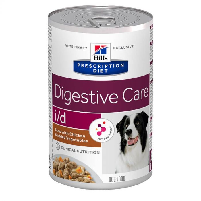 Hill's Prescription Diet Canine I/D AB+ рагу с курицей и овощами, 12 x 354 г