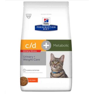 Hill's Prescription Diet Feline C/D Urinary Stress + Metabolic 4 кг