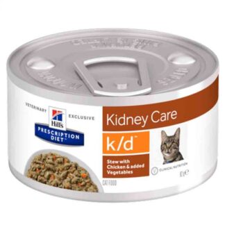 Hill's Prescription Diet Feline K/D рагу с курицей и овощами 24 x 82 g