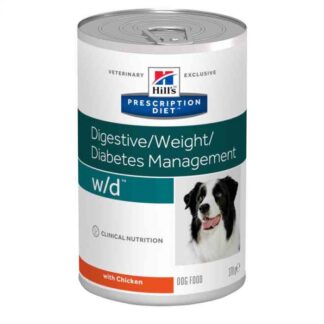 Hill's Prescription Diet Canine W/D курица 12 x 370 г