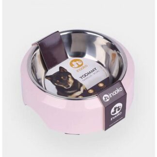 Inooko Миску Yoomy Собака и Кошка розовый 300 мл