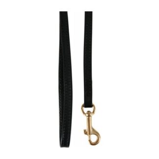 Поводок кошка черная кожа Zolux 1 м