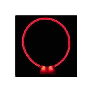 RedDingo lumitube безопасности ошейник красный для собак S-M