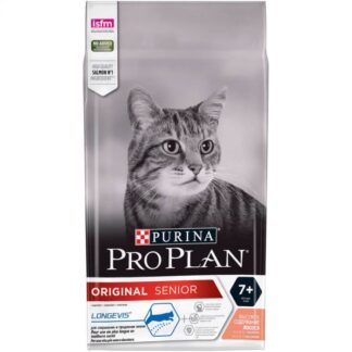 Purina Proplan Original Cat Long Senior 7+ Лосось 1,5 кг