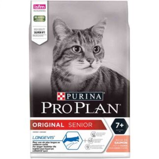 Purina Proplan Original Cat Long Senior 7+ Лосось 3 кг