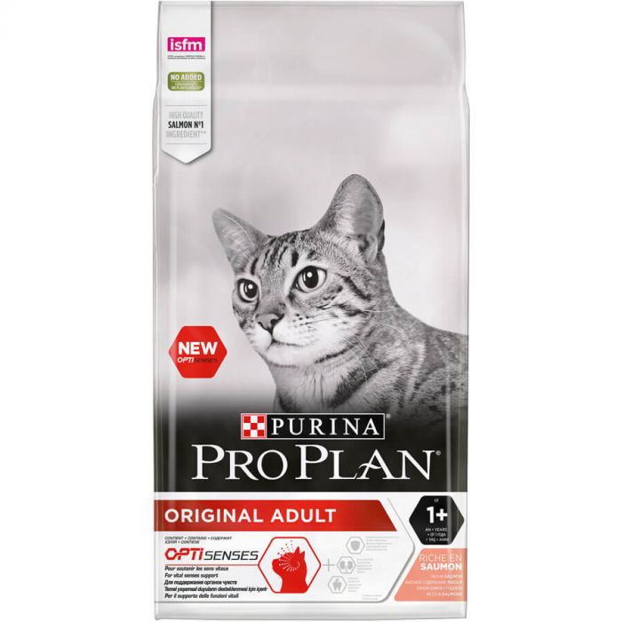 Purina Proplan Optisenses Original Adult Cat Лосось 1,5 кг