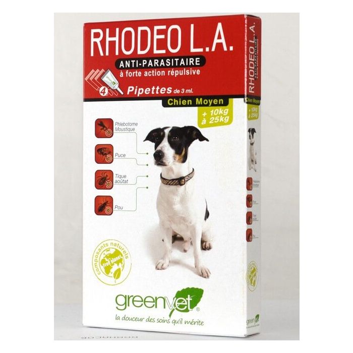 Rhodeo Л. В средние собаки (10 - 25 кг) 4 пипетки