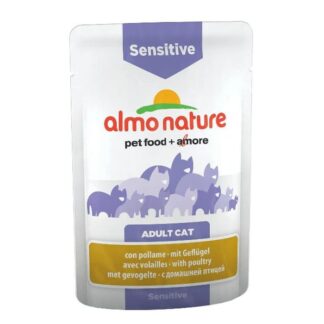 Almo Nature Sensitive Птицы для кошек 30 х 70 г