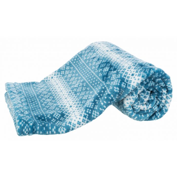 Трикси флисовой одеяло Люмены Нефти/Белый 150 х 100 см