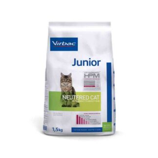 Virbac Veterinary HPM Junior Кастрированных кошек 1,5 кг