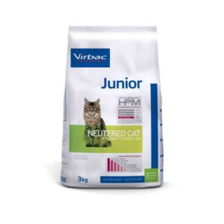 Virbac Veterinary HPM Junior Кастрированных Кота 3 кг