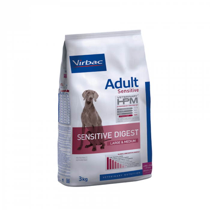 Virbac Veterinary HPM Digest Sensitive Large & Medium Dog 3 кг