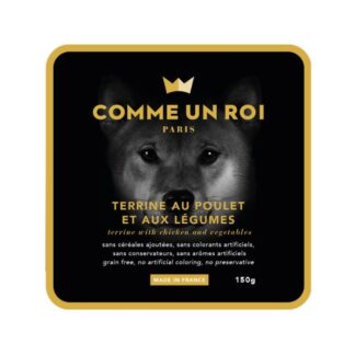 Comme Un Roi Chien с курицей и овощами 11 x 150 г