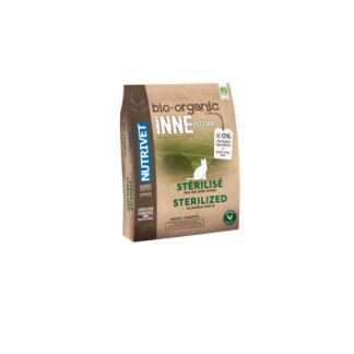 Nutrivet INNE Pet Food Bio стерилизованные крокеты для кошек 1,5 кг