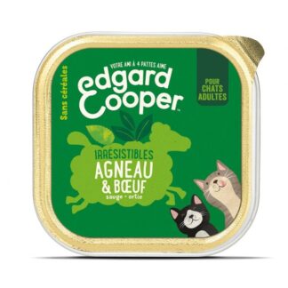 Edgard & Cooper Irresistibles Lamb & Beef Cat взрослый 19x85 г