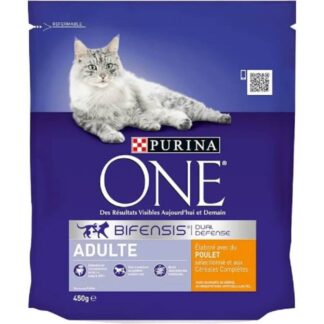 Purina One Adult Cat Цыпленок 450г
