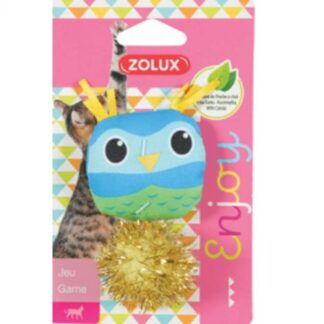 Игрушка Zolux Lovely Owl с кошачьей мятой