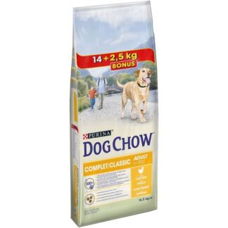 Purina Dog Chow Complete Dog/Classic Chicken 14 кг + 2,5 кг предлагается