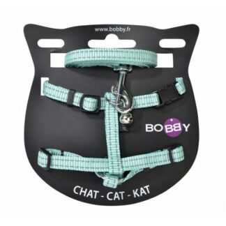 Bobby Harness + Leash Safe Lagoon для кошек