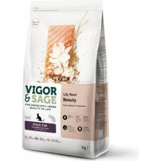 Vigor & Sage Cat Lys Root / Лосось 2 кг