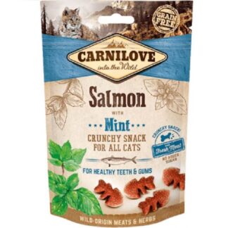 Carnilove Crunchy Snack Salmon & Mint кошачий 50 г