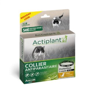 Ошейник для борьбы с вредителями Actiplant Черная кошка