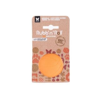 Мяч для собак Rubb'n'Roll Color Orange L
