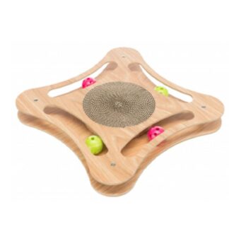 Когтеточка Trixie с деревянным каркасом для кошек - Распродажа