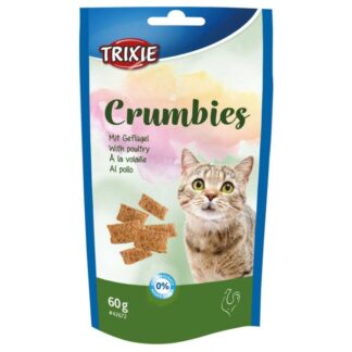 Trixie Crumbies с птицей и таурином для кошек 60 г