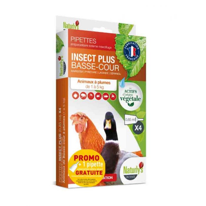 Предложение: Naturlys Poultry Pest Control 3 пипетки + 1 БЕСПЛАТНО